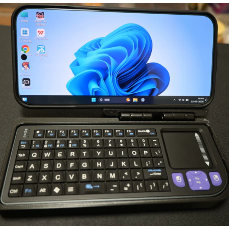Laptop Accessories All In One - Mini Teclado Inalámbrico Miritz K809 con