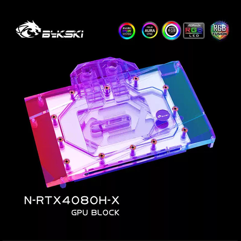Nvidia Vga Rtx 4080 - Bykski GPU bloque de agua para