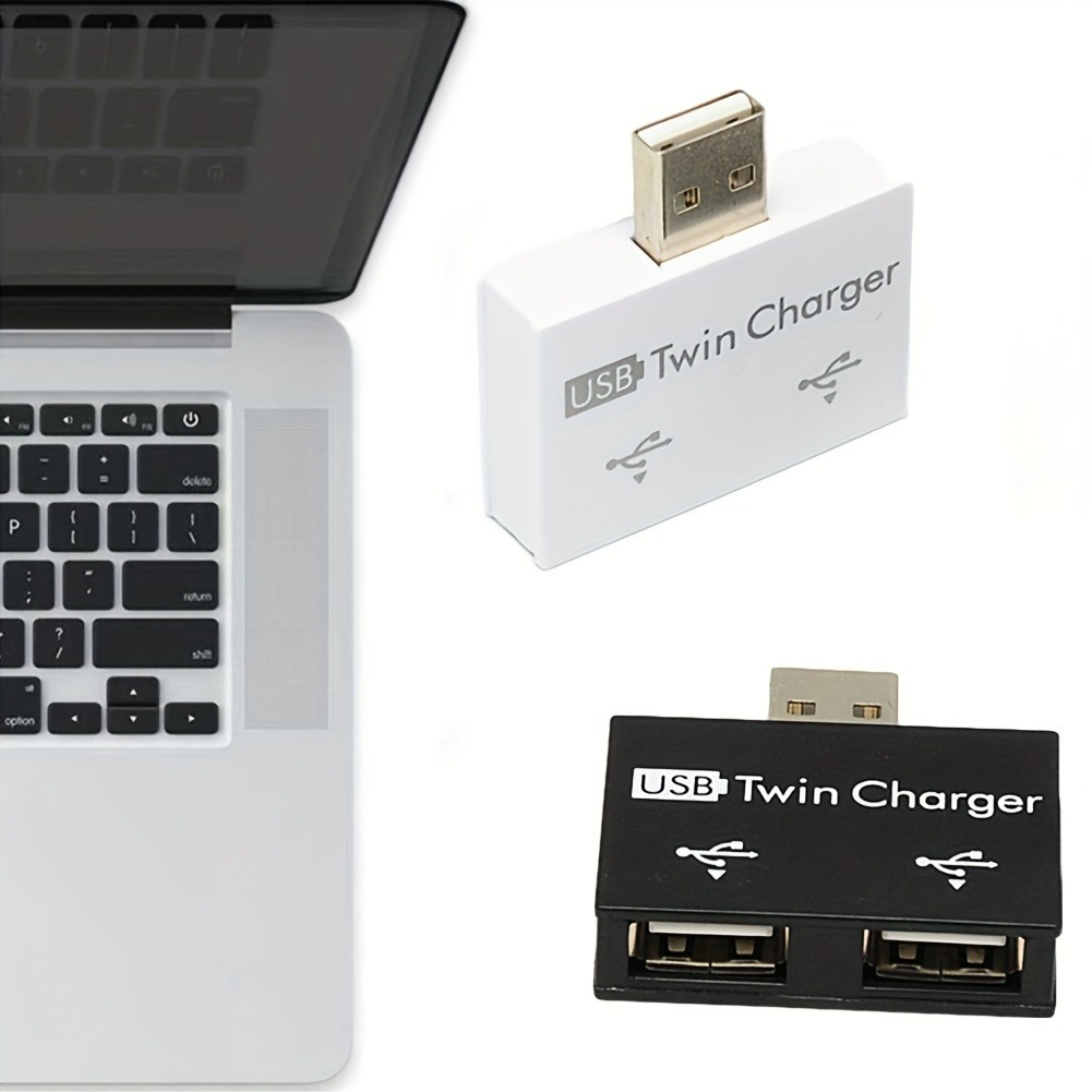 Laptop Accessories Hub - Divisor USB2.0 de 1 macho a