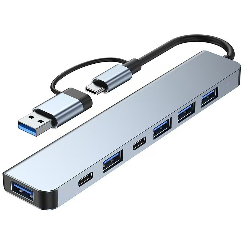 Laptop Accessories Hub - Concentrador USB A C de 5/7/8