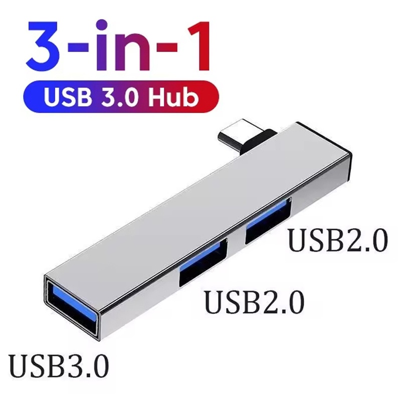 Laptop Accessories Hub - HUB USB 3,0 3 en 1,