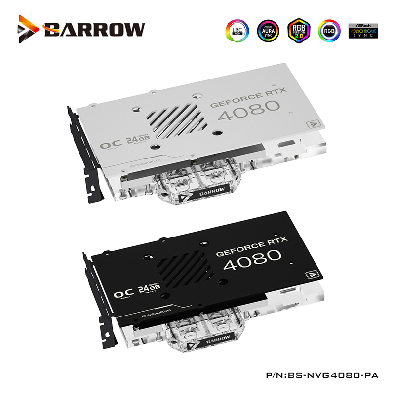 Nvidia Vga Rtx 4080 - Barrow GPU bloque de agua servir
