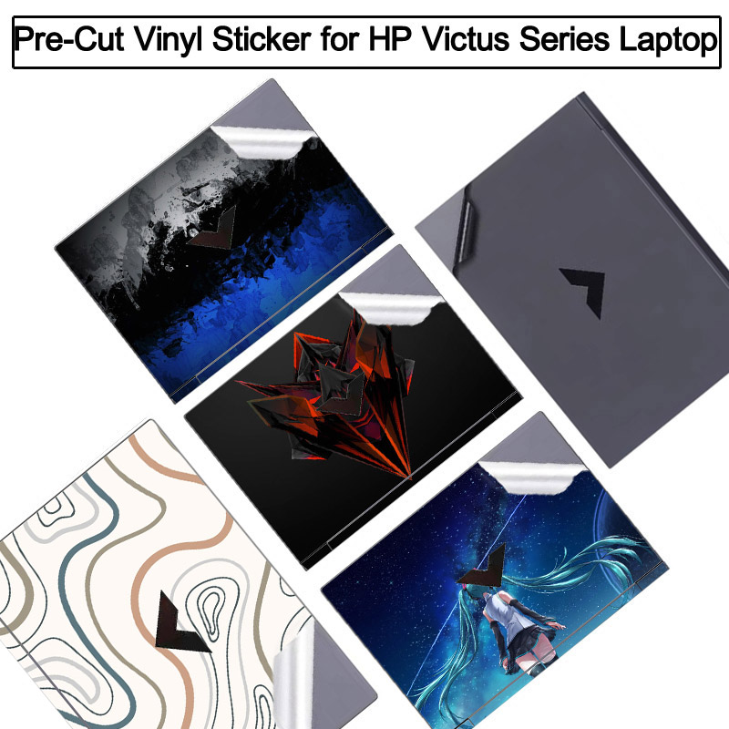 Victus Laptop Accessories - Antiarañazos DIY pegatina de vinilo pegatina