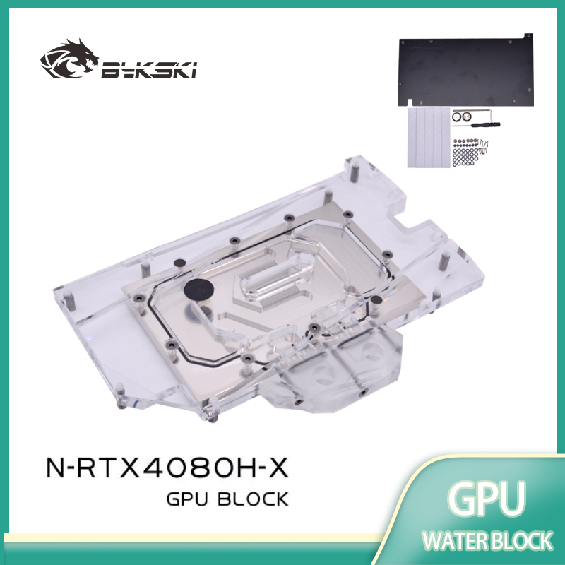 Nvidia Vga Rtx 4080 - Bloque GPU Bykski N-RTX4080H-X para NVIDIA