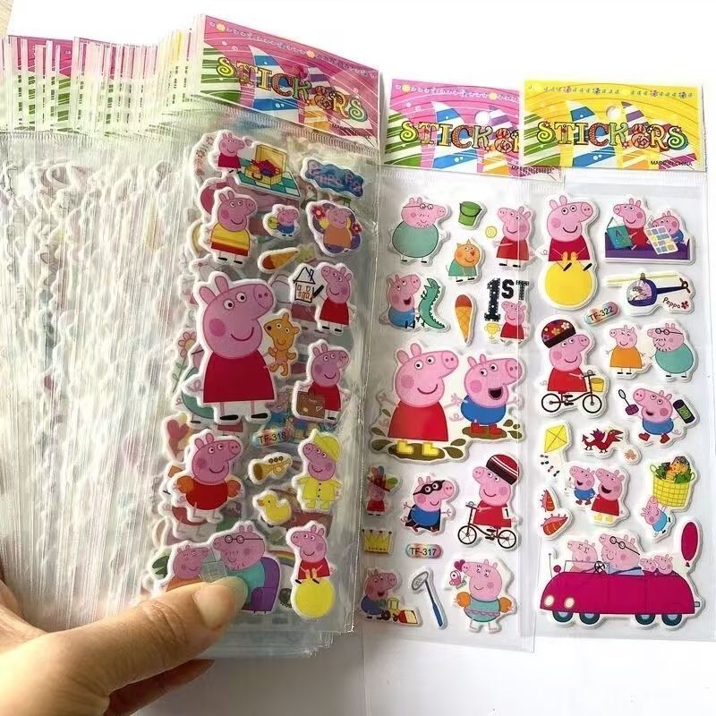 Laptop Accessories Decoration - Pegatina de dibujos animados de Peppa