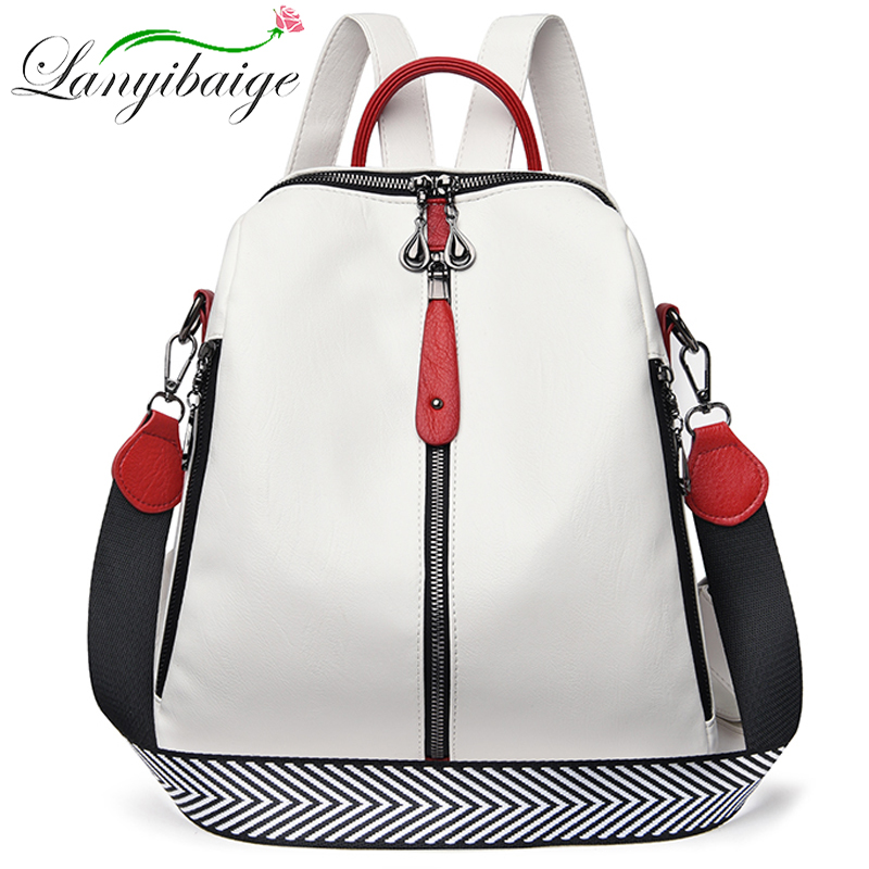 Laptop Accessories Girly - Mochila De cuero suave para mujer,