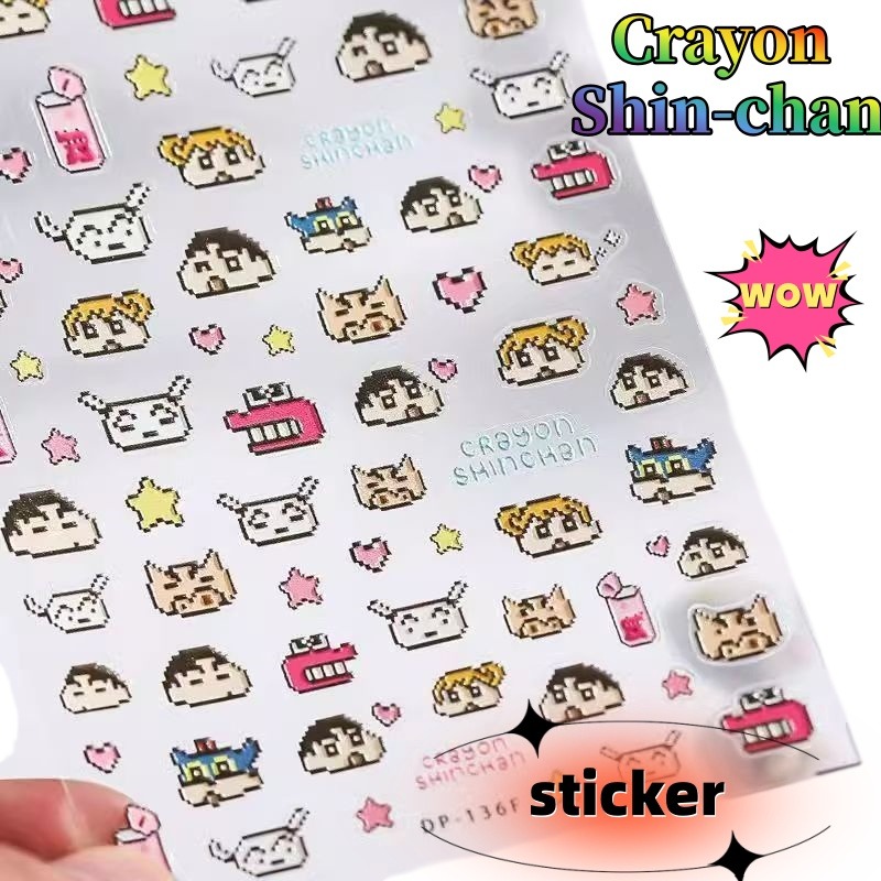 Laptop Accessories Decoration - Crayon Shin-chan - Cuaderno de Papel