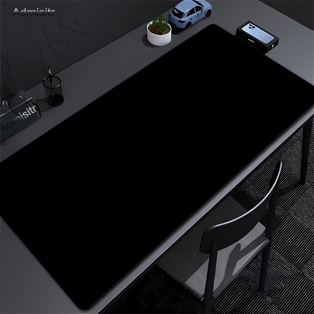 Laptop Accessories For Protection - Alfombrilla de ratón negra grande, alfombrilla