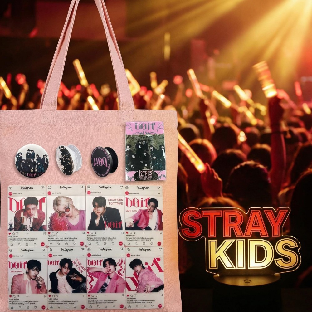 Laptop Accessories Decoration - Set de Decoración Kpop Stray SKZ: