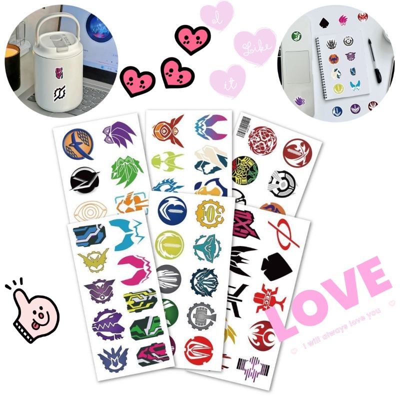 Laptop Accessories Decoration - 60 hojas de pegatinas con el