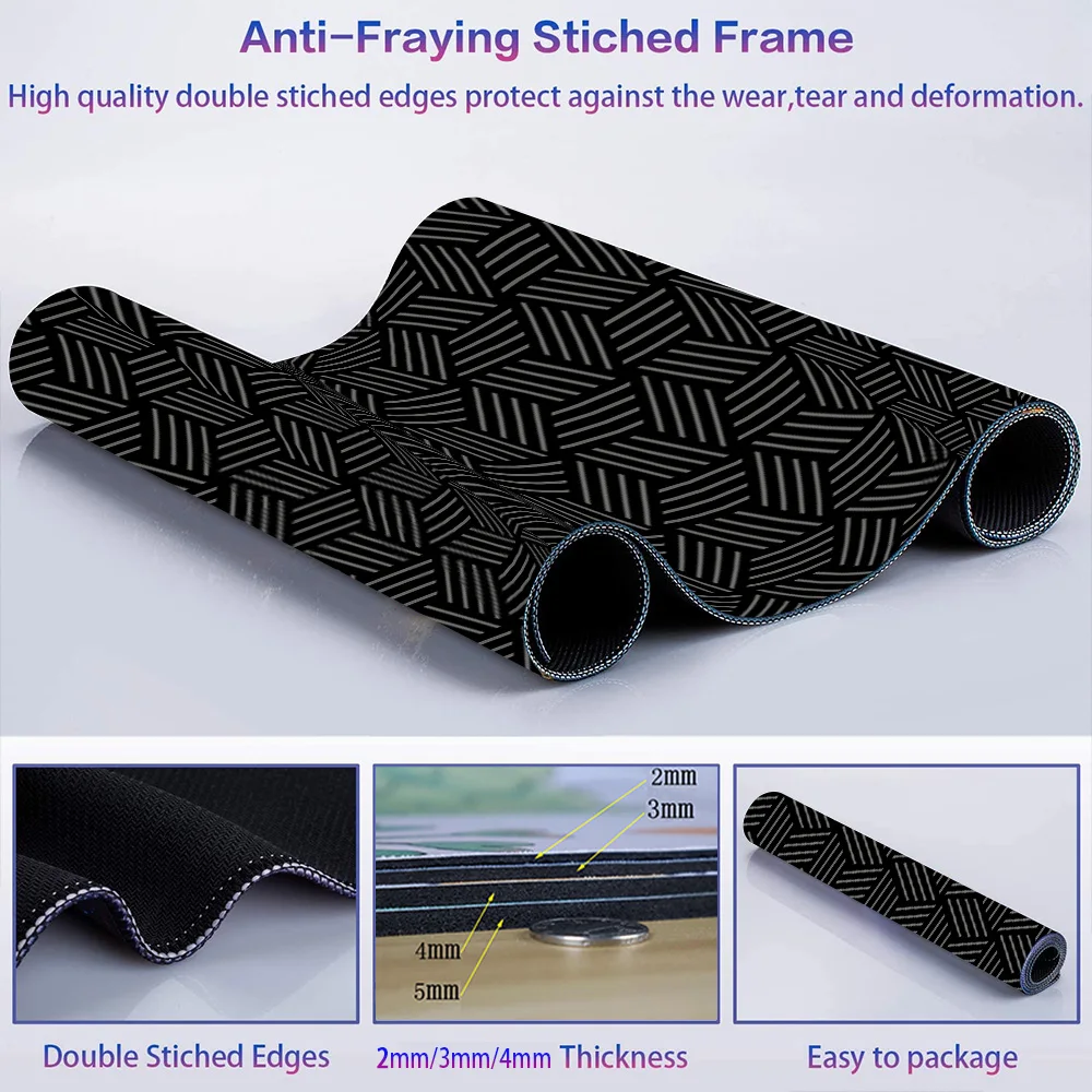 Alfombrilla de ratón negra par - Laptop Accessories For Protection reseña y precio