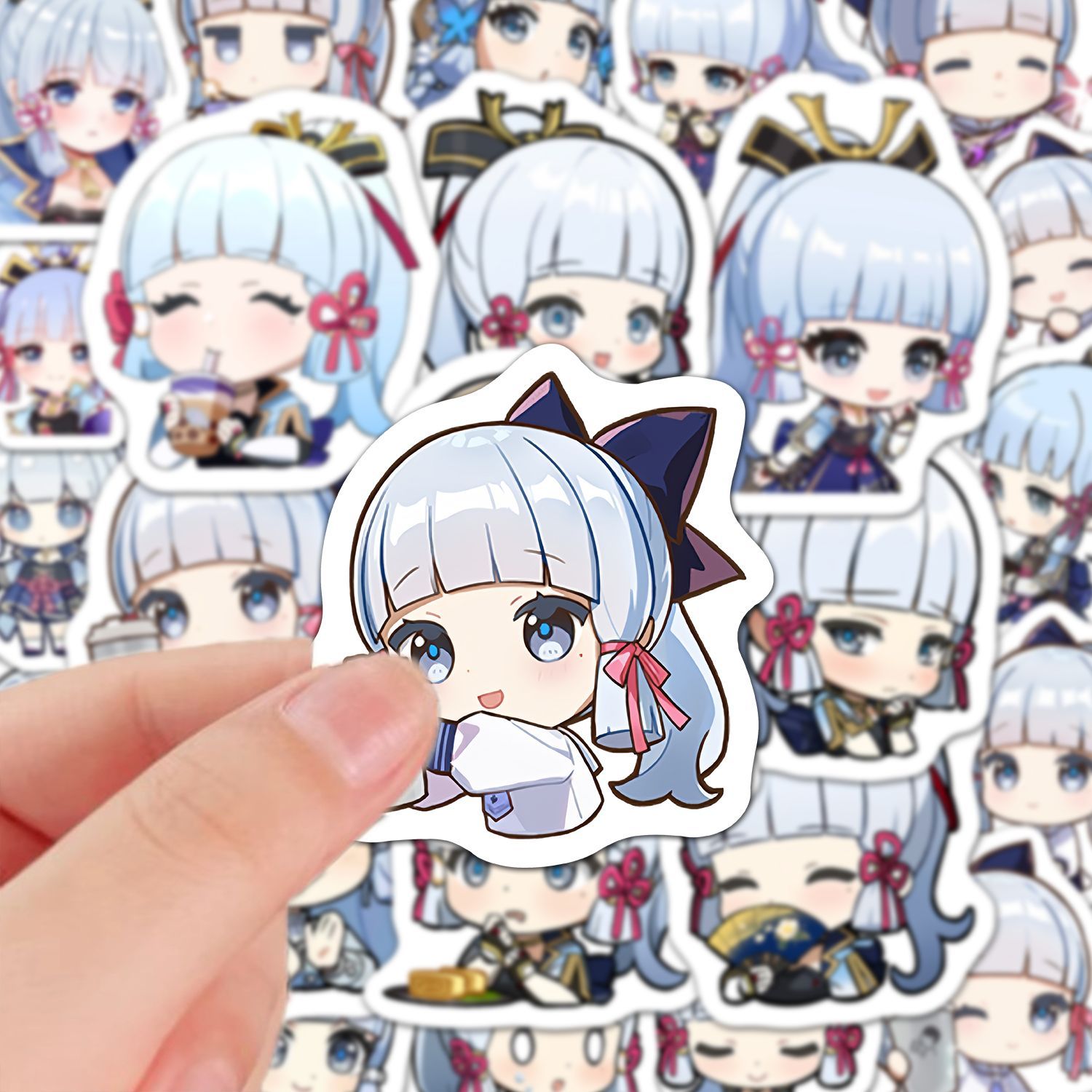 Kamisato Ayaka - 60 Pegatinas  - Laptop Accessories Decoration reseña y precio
