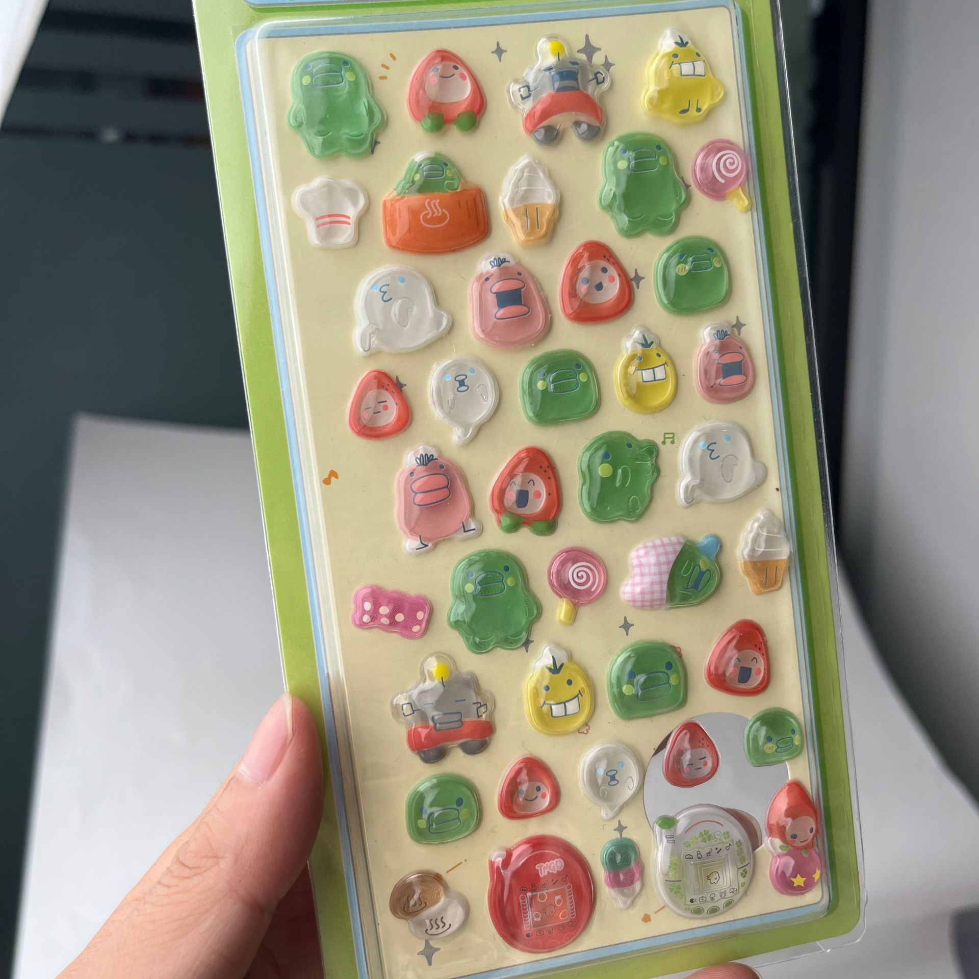 Lindas pegatinas 3D hinchadas  - Laptop Accessories Decoration reseña y precio