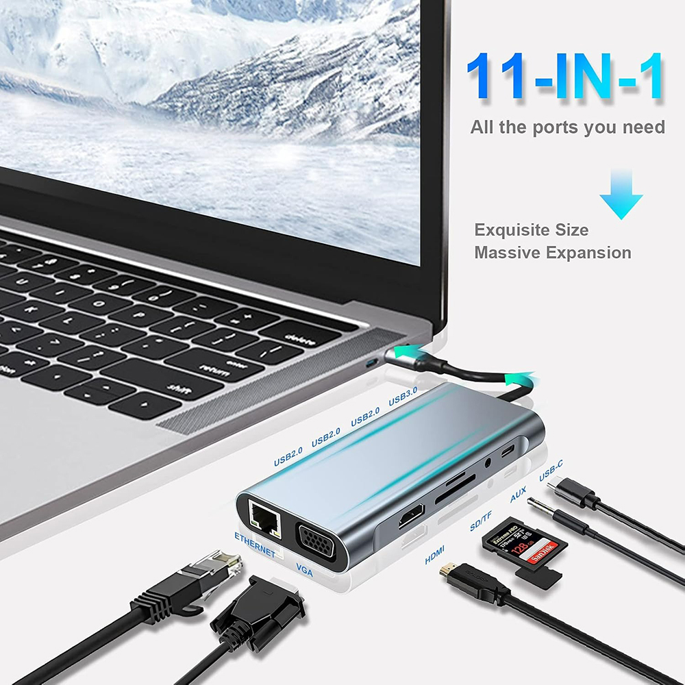 Estación de acoplamiento para  - Laptop Accessories Hub reseña y precio
