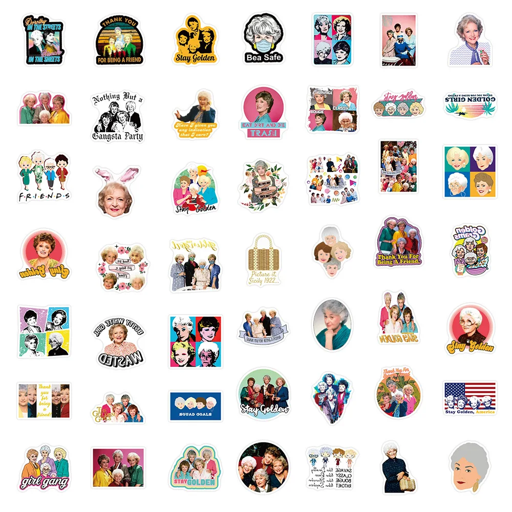 50 Uds TV SHOW The Golden Girl - Laptop Accessories Girly reseña y precio