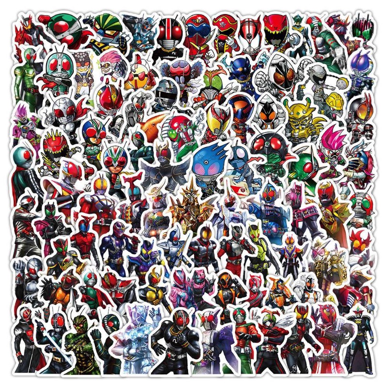 103 Pegatinas de Kamen Rider,  - Laptop Accessories Decoration reseña y precio